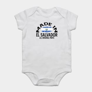 Born in El Salvador Baby Bodysuit